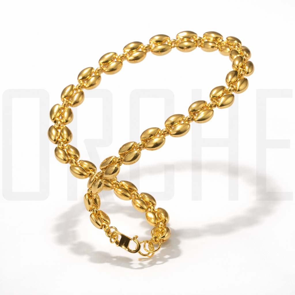 Premium Gold Imitation Chain Bracelet for Women – Adjustable, Elegant Daily & Occasion Wear Jewelry