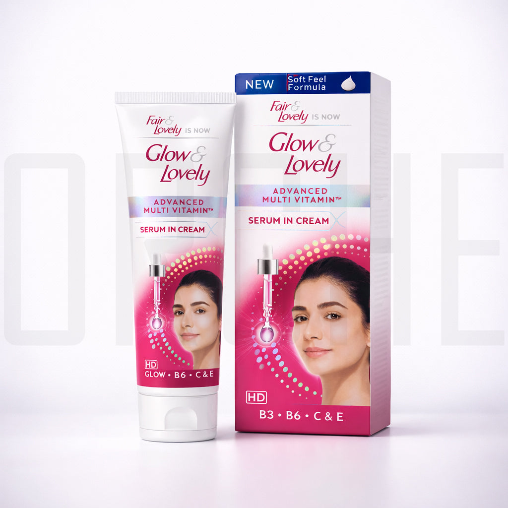 Glow & Lovely Advanced Multivitamin Serum-in-Cream – Daily Brightening Moisturizer for Radiant Skin