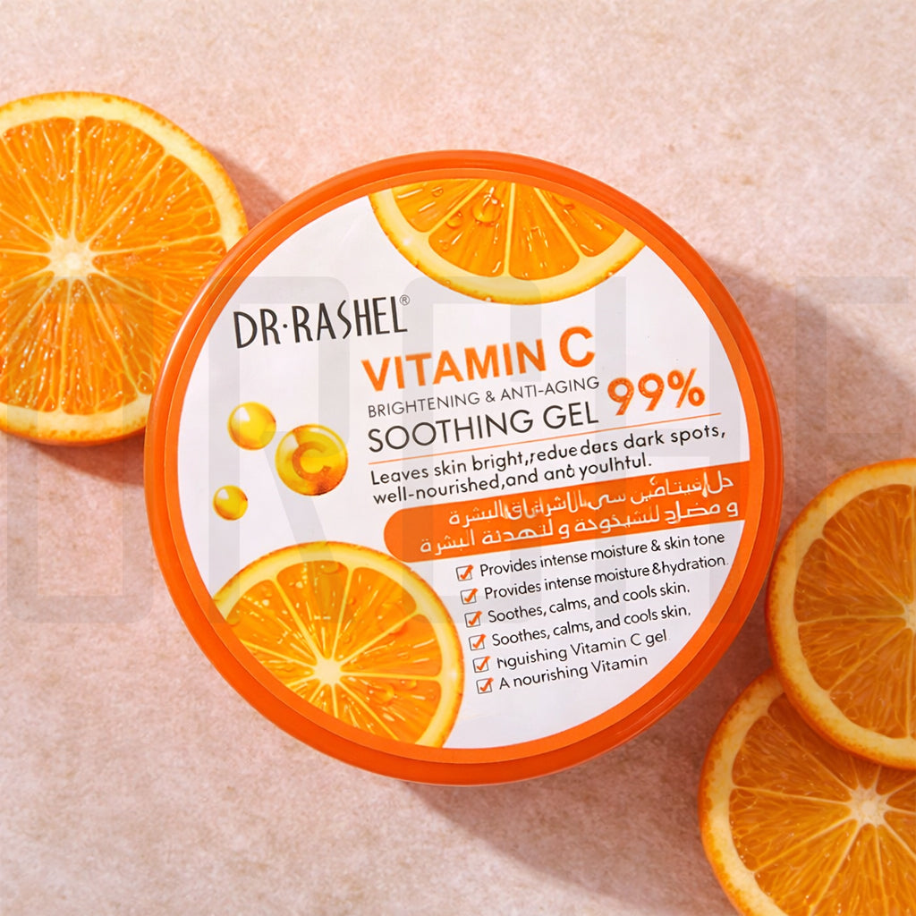 Dr. Rashel Vitamin C Soothing Gel 99% — Brightening & Hydrating Gel for Face & Body