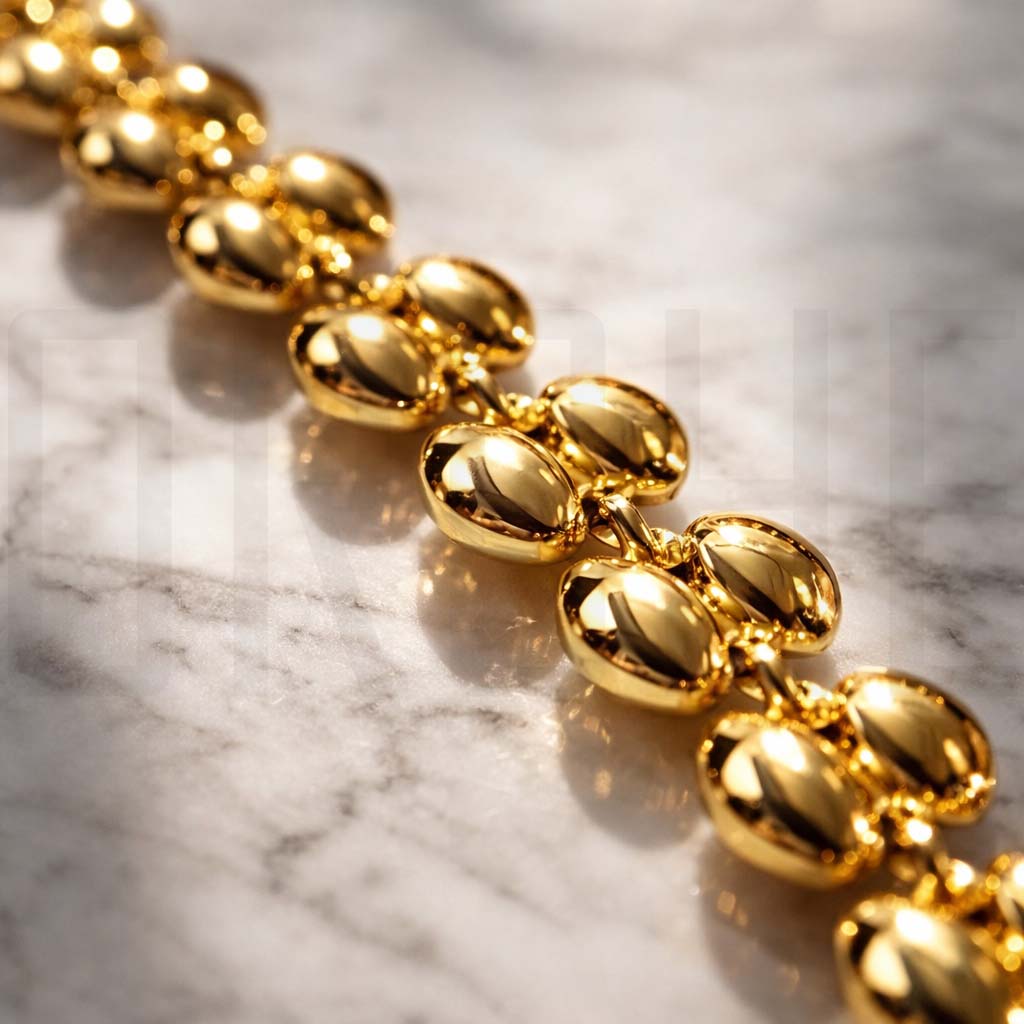 Premium Gold Imitation Chain Bracelet for Women – Adjustable, Elegant Daily & Occasion Wear Jewelry