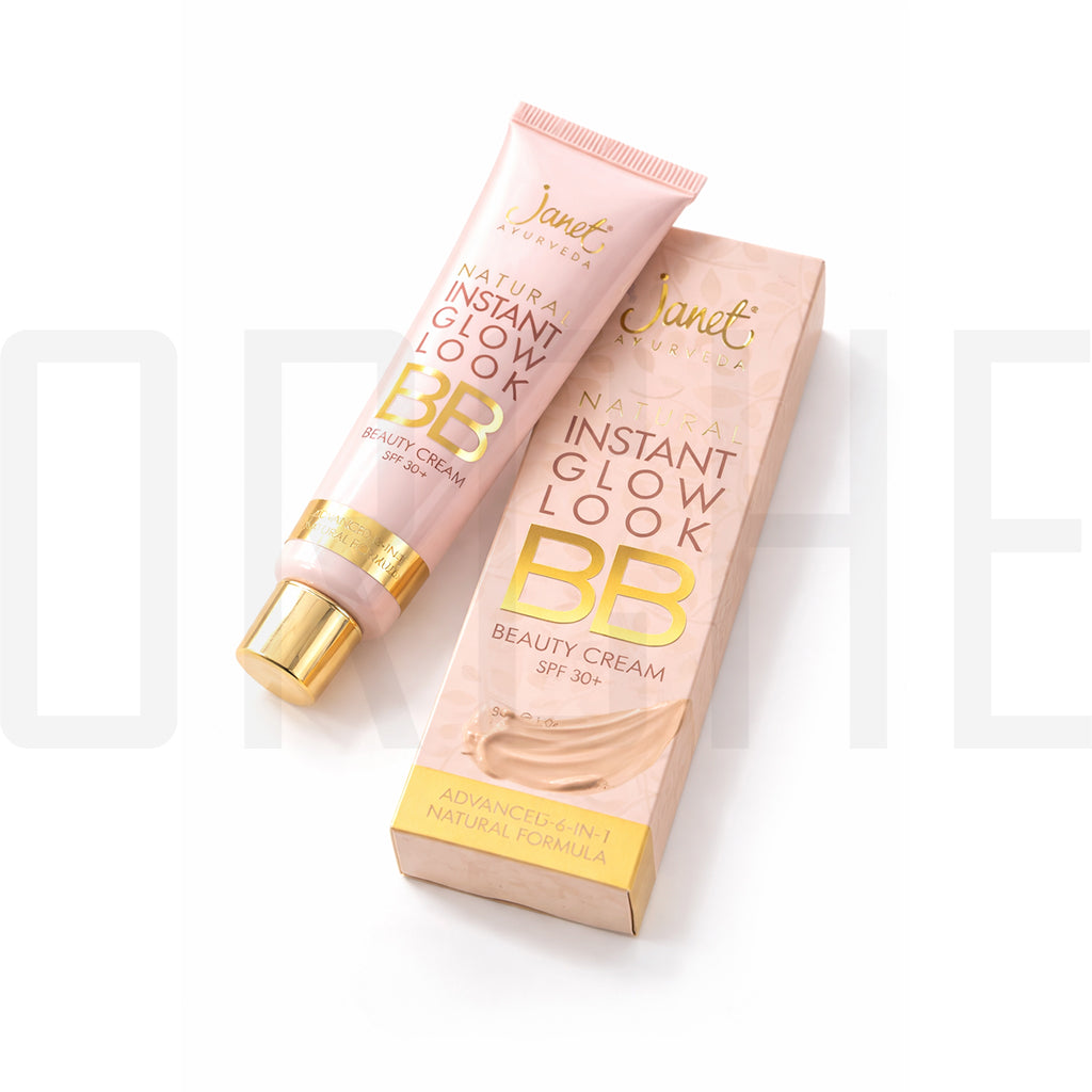 Janet BB Glow Cream SPF 30+ – Instant Natural Glow, Ayurvedic 6-in-1 Beauty Cream