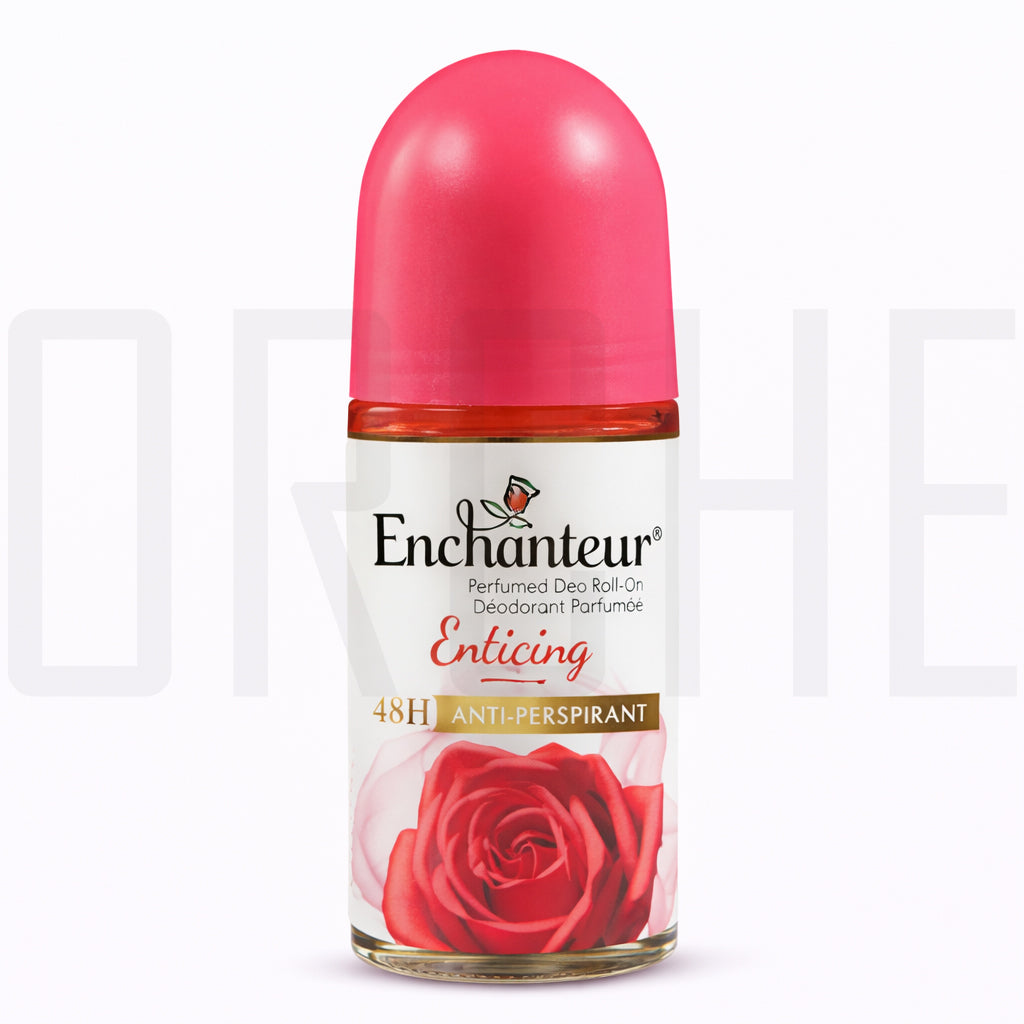 Enchanteur Perfumed Deo Roll-On – 48 Hour Anti-Perspirant for Women | Long-Lasting Floral Roll-On