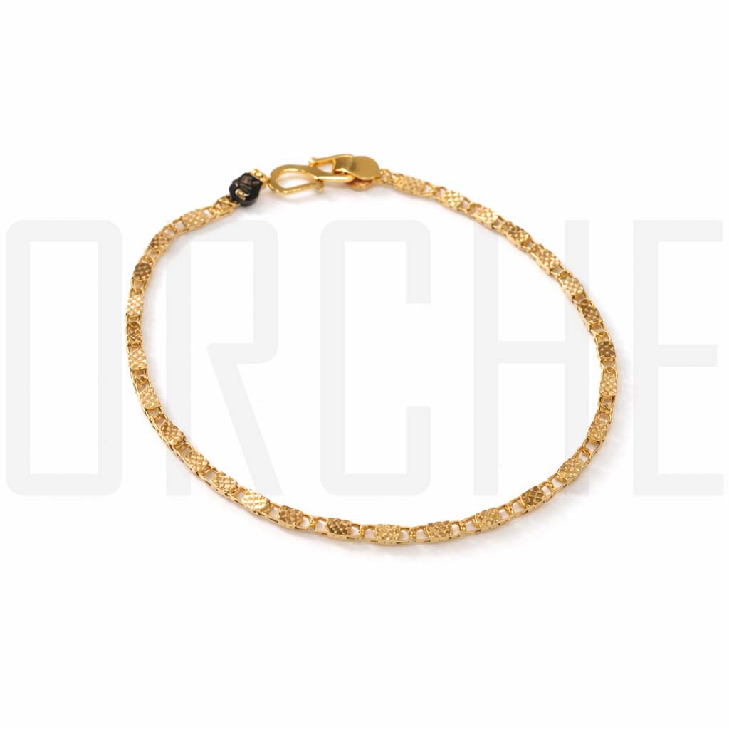 Luxury Gold-Tone Imitation Chain Bracelet for Women – Elegant Daily & Party Wear Jewelry