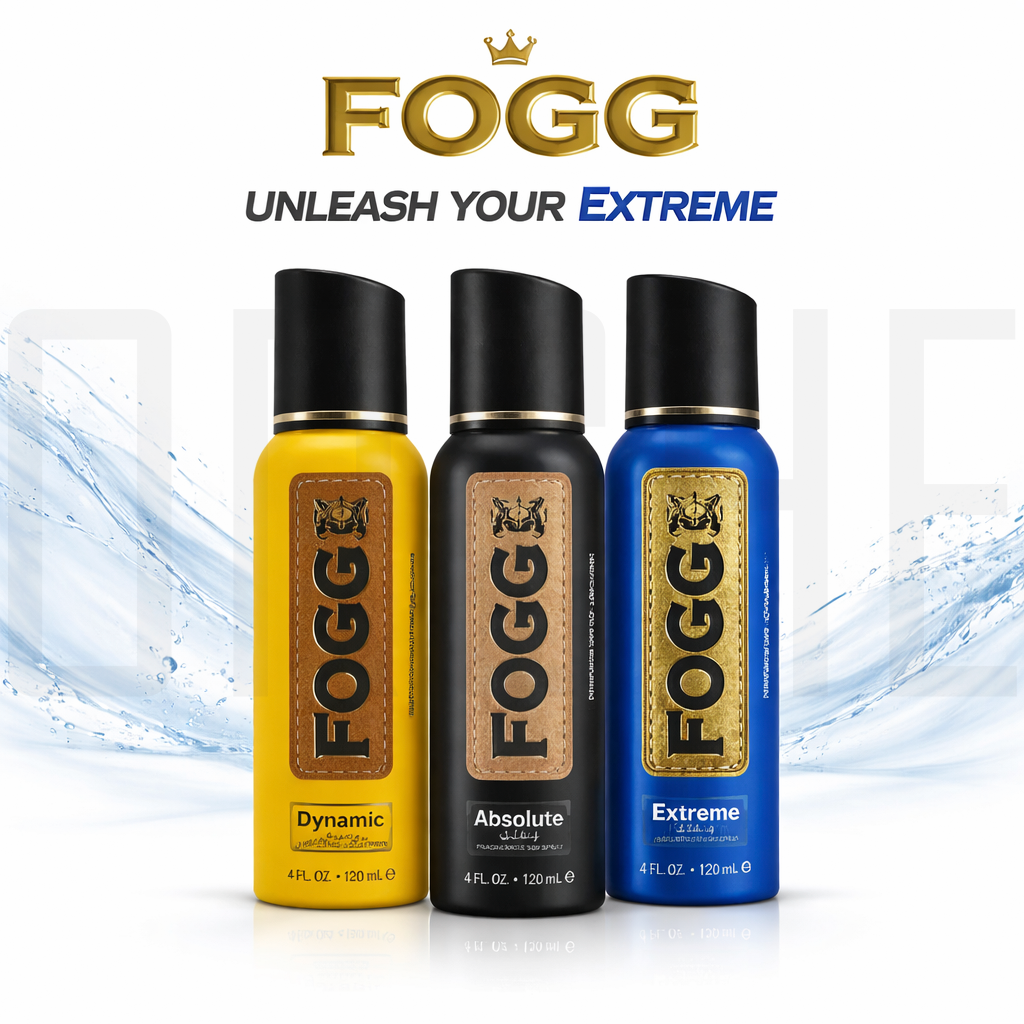 FOGG Men’s Fragrance Body Spray 120 ml – Long-Lasting Bold Scent